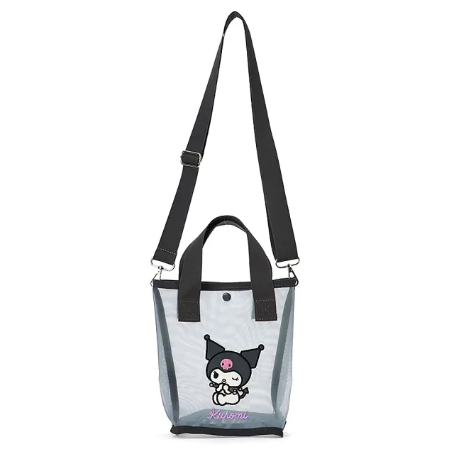 【SANRIO 三麗鷗】雙11 2WAY兩用網紗手提袋 側背包