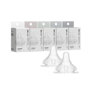 【MOYUUM】韓國 第三代仿母乳型替換奶嘴 2入組(多款可選)