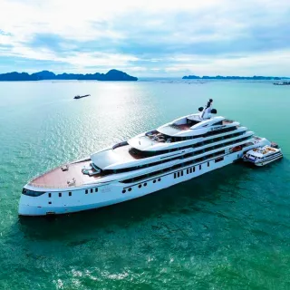 【越南慢時光II -冬季限量版】北越雙龍灣．六星級郵輪式「先鋒者號」． 日式溫泉體驗．寧平住一晚 6日