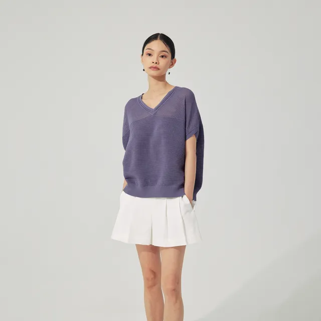 【giordano ladies】25ss_前幅打摺短褲(02405003)
