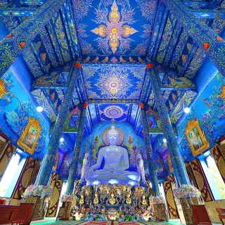 【喜鴻假期】【超值泰北雙城５日】無購物、湄登大象營、寧曼創意街、天使瀑布仙境、蘭納古城之旅