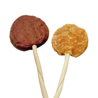 【寵物夢工廠】10支入 / 沛樂芙 厚款寵物潔牙棒棒糖 寵物棒棒糖 寵物零食(牛肉/鱈魚雞肉棒棒糖 寵物潔牙)