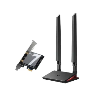 【TP-Link】WiFi 7 三頻 BE9300 藍牙5.4 PCIe無線網路卡 WiFi 7 無線網卡(Archer TBE550E)