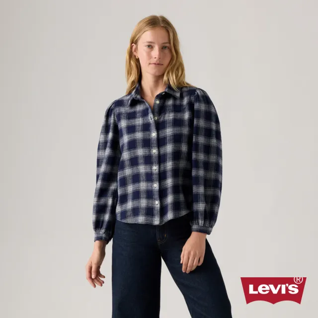 【LEVIS】女款 襯衫 格紋襯衫 法蘭絨襯衫 女生上衣 熱賣單品 003P4-0008