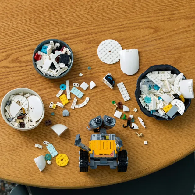 【LEGO 樂高】迪士尼系列 43279 瓦力和伊芙(機器人 皮克斯 玩具 積木)