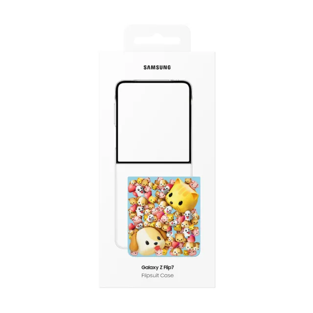【Samsung 三星】Galaxy Z Flip7 原廠主題式感應保護殼 - 附感應卡(EF-ZF766)