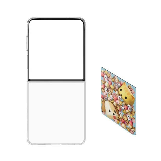 【Samsung 三星】Galaxy Z Flip7 原廠主題式感應保護殼 - 附感應卡(EF-ZF766)