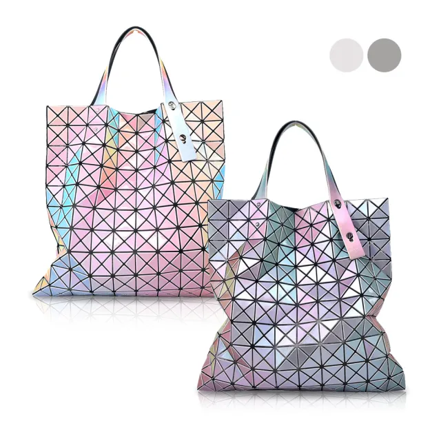 ISSEY MIYAKE 三宅一生】BAOBAO PRISM 10×10色彩錯覺手提袋(多色選