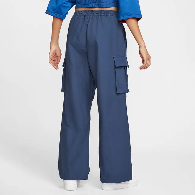 【NIKE 耐吉】As W Nsw Street Wvn Cargo Pant 女款 藍色 工裝 長褲 HV1967-410