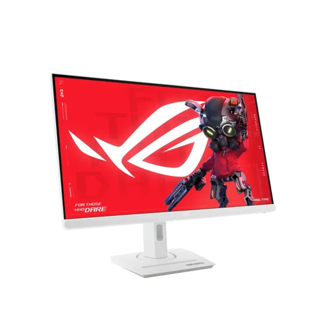 【ASUS 華碩】ROG Strix XG27UCG-W 27型 4K 160Hz/FHD 320Hz 雙模電競螢幕(HDR/1ms/Aura Sync)