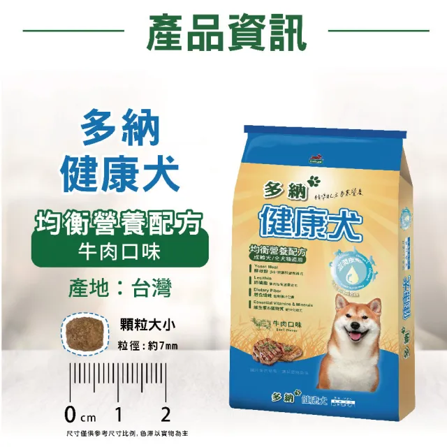 【Donna 多納】健康犬均衡配方狗飼料15kgx10入組-牛肉/雞肉口味(大包裝犬糧/狗園推薦/快速出貨/官方直營)