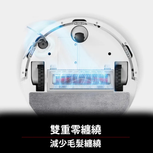 【Roborock 石頭科技】Q8掃拖機器人(全新升級新上市/雙重零纏繞邊刷/10000Pa大吸力/二合一集塵盒水箱)