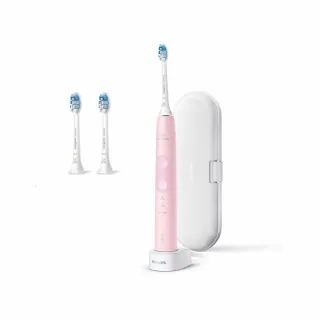 【Philips 飛利浦】官方直營 Sonicare 智能護齦音波震動牙刷/電動牙刷 HX6856/12 粉