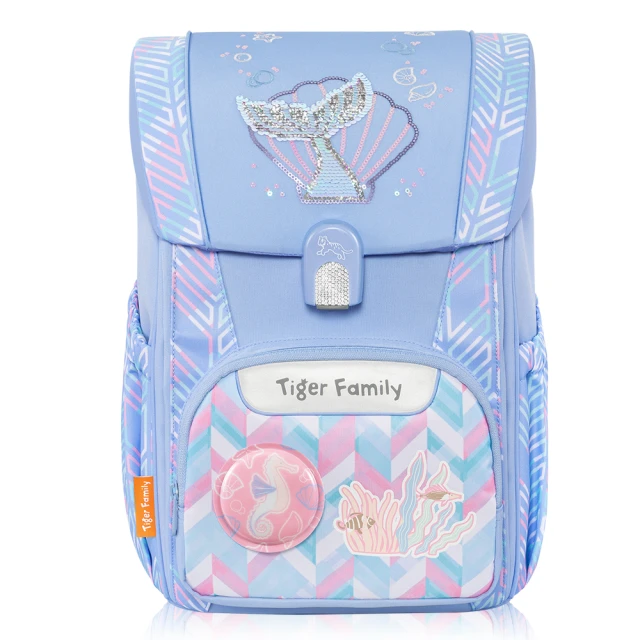 【Tiger Family】飛躍護童安全燈超輕量護脊書包Pro 2S-可摺疊版(125-150CM適用)