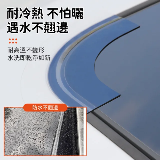 【kurumapop】汽車天窗防水貼-適合全景天窗(天窗密封條 車頂防水防漏貼 車用防水膠條)