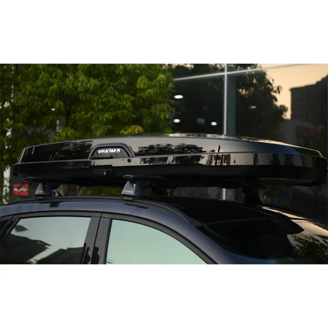 【YAKIMA】HELLA FLUSH 低風阻車頂箱(330L 全黑亮面烤漆)