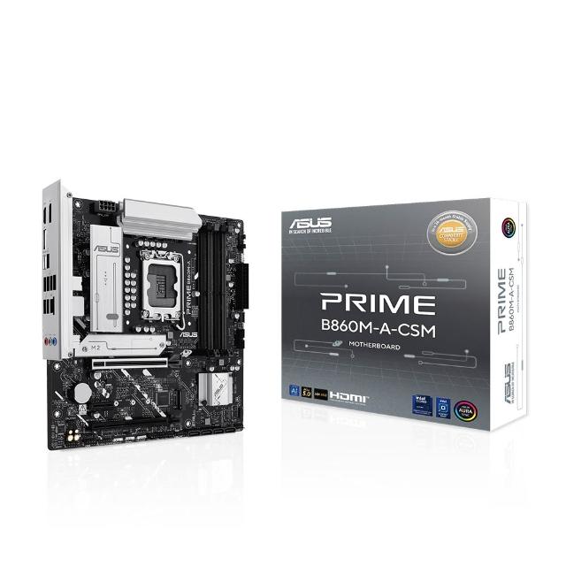 【ASUS 華碩】PRIME B860M-A-CSM DDR5 主機板+Intel Core Ultra 5 225 10核