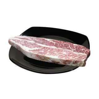 【勝崎生鮮】美國1855黑安格斯熟成頂極無骨牛小排4片組(130公克±10% / 1片)