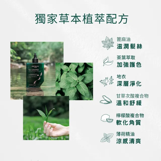 【Aromase 艾瑪絲】2% 5α捷利爾護色頭皮淨化液 260ml(淨化頭皮角質/兼顧染後護色)