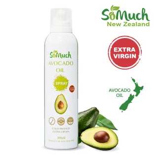 【壽滿趣-Somuch】紐西蘭頂級冷壓初榨酪梨油噴霧/噴油瓶(200ml)