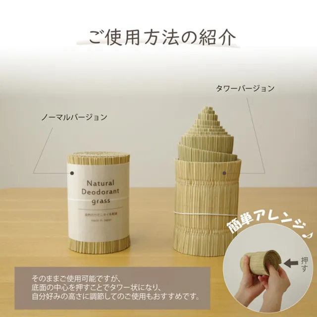 【日本池彥IKEHIKO】日本產 藺草除臭卷(日本九州原產藺草 榻榻米香)