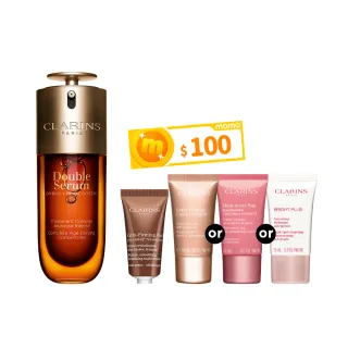 【CLARINS 克蘭詩】第9代黃金雙萃精華50ml(抗老 保濕 精華液)
