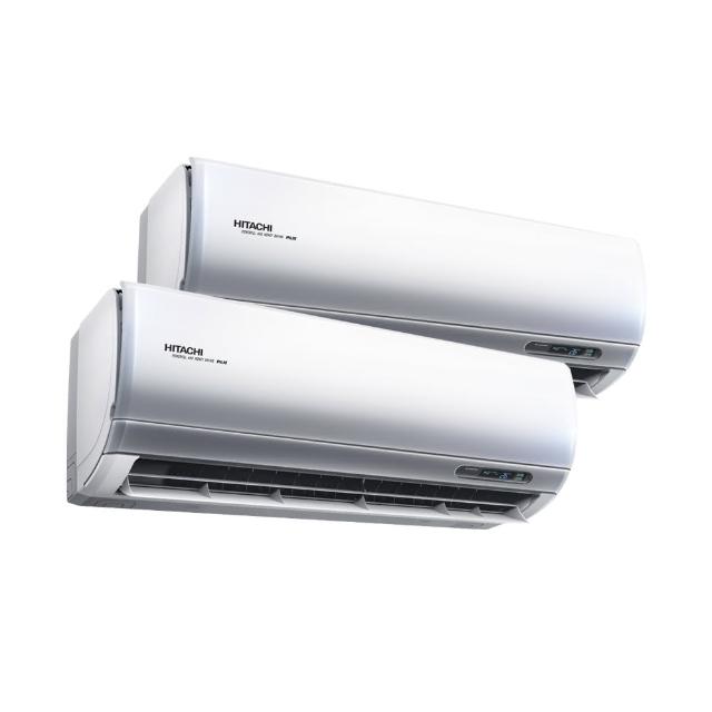【HITACHI 日立】3-4坪+3-4坪 R32一級能效變頻冷暖一對二分離式冷氣(RAM-50NP/RAS-28NJP1+RAS-28NJP1)