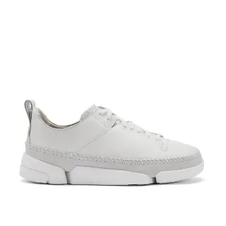 【Clarks】男鞋 三瓣鞋2.0 Trigenic2 Tact手工縫線工藝設計輕盈寬楦休閒鞋(CLM80736C)