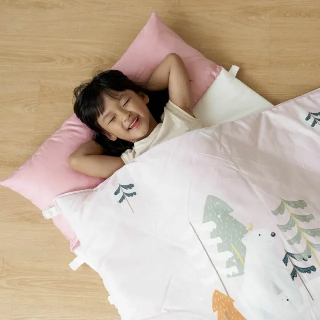 【HomeMommy】兒童行動睡袋-天絲舒眠經典款(兒童睡袋 幼兒園睡袋 露營睡袋 共兩款)