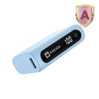 【MAXIA】10000mAh 20W 1A1C電動車電芯行動電源-棉花藍(電動車同等級新電芯 充電效能UP)