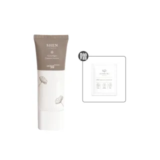 【森SHEN】清淨高效防曬乳30g SPF50 ★★★★(海洋友善 水感零黏膩 透明不泛白)