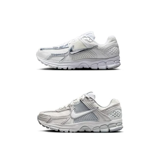 【NIKE 耐吉】運動鞋 慢跑鞋 休閒鞋 V5 W NIKE ZOOM VOMERO 5 女鞋 男鞋 液態銀 白灰銀 多款(HF7723-100&)