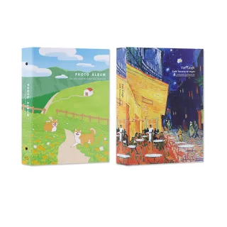 【珠友】10K3孔特價相本(可收納48枚4x6相片-黑內頁)