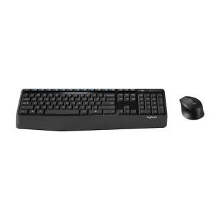【Logitech 羅技】MK345 無線鍵盤滑鼠組(黑)(三入組)