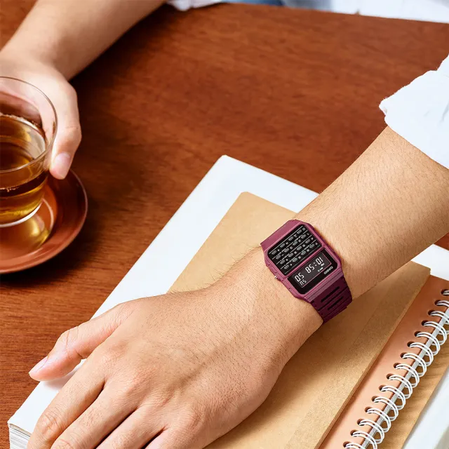【CASIO 卡西歐】經典款鬧鈴計算機電子錶-5款可選(CA-53WF系列)