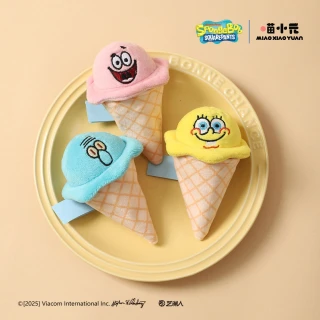 【JOLLY】喵小元 海綿寶寶系列冰淇淋寵物玩具(貓玩具 貓薄荷 藏食玩具 章魚哥 派大星)