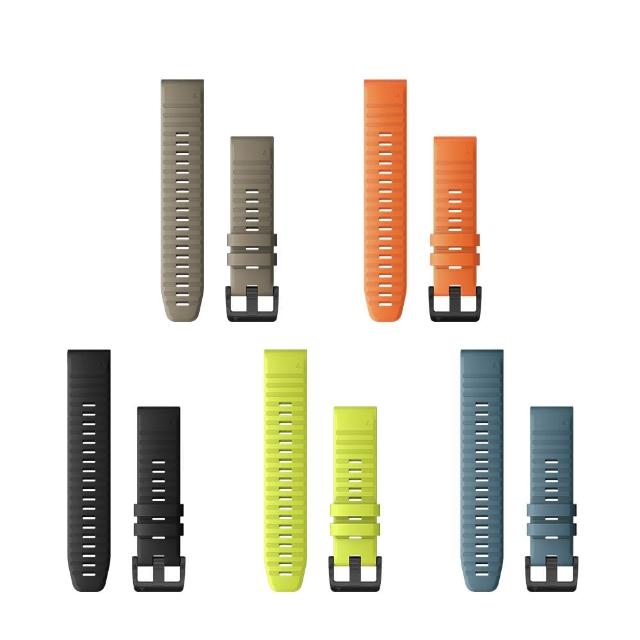 【GARMIN】QUICKFIT 22mm 矽膠錶帶