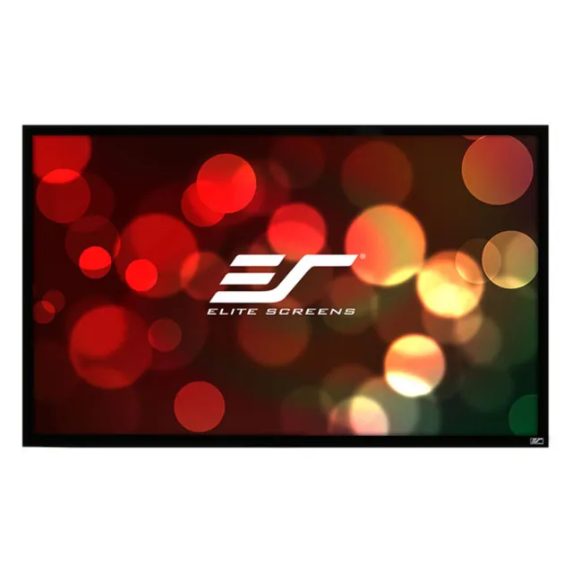 【Elite Screens】億立銀幕 100吋 16:9 高級固定框架幕-ISF 4K雪白 AR100WH2-ISF 美國Elite Screens