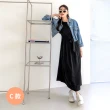 【OB 嚴選】觸膚柔軟懶人洋裝(涼感、冰箱、休閒、約會、渡假風)