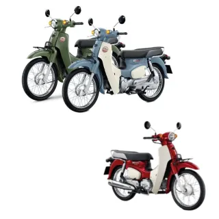 【HONDA 本田】Super CUB110 24/25  軍綠/灰白(110CC/檔車/機車/平輸車/普洛吉村重機)
