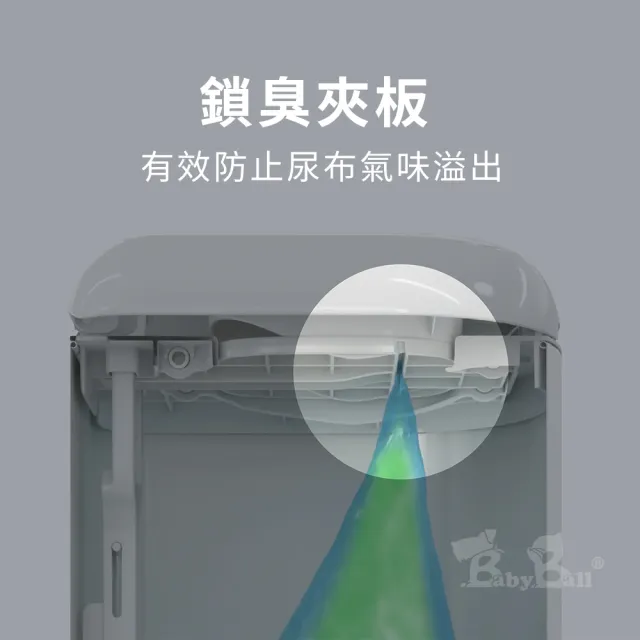 【Diaper Genie】雙補充盒超值組 加拿大 Diaper Genie 不鏽鋼 EZ 雙重鎖臭尿布處理器(易撕袋型 尿布垃圾桶)