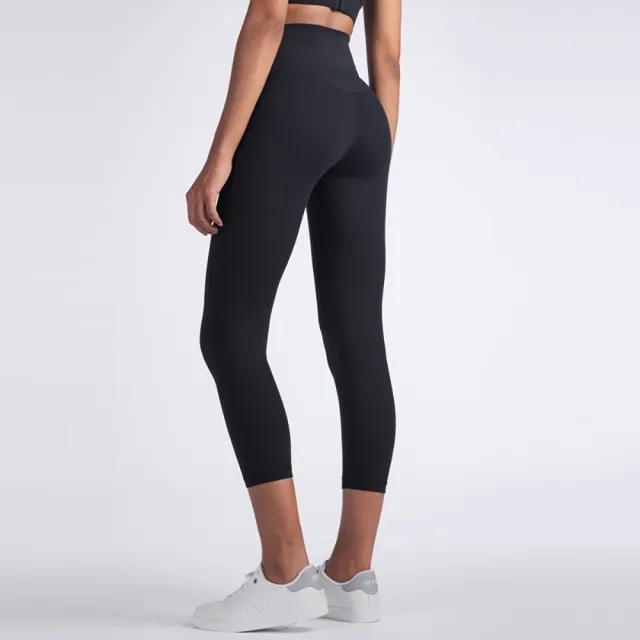 女運動緊身褲七分褲 內搭褲 瑜珈褲 韻律褲 健身褲(緊身褲 內搭褲 束褲 壓力褲 瑜珈褲)