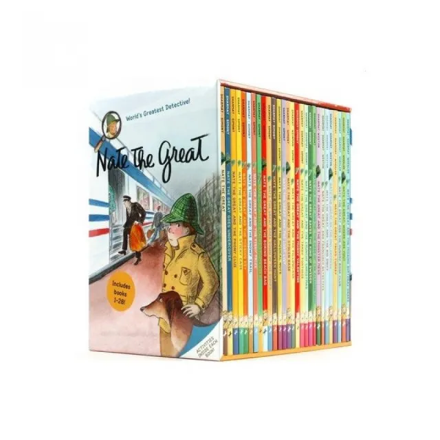 Nate the Great Box Set （共28本書）*附書盒* - momo購物網- 好評推薦