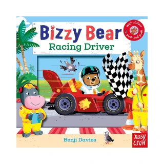 Bizzy Bear: Racing Driver （硬頁書）（英國版）*附音檔QRCode*