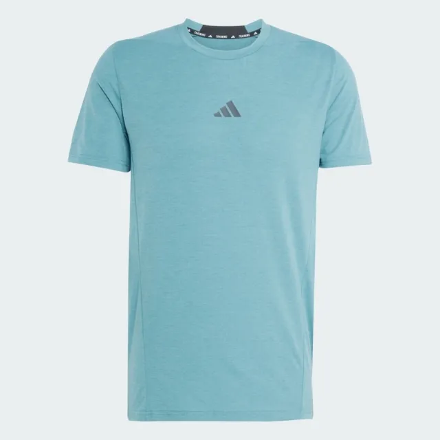 【adidas 愛迪達】D4t Tee 男 T恤 運動上衣 休閒短袖 吸濕排汗 藍 亞版(JX3285)