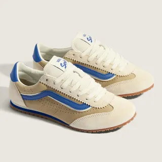 【VANS】官方旗艦 Super Lowpro 奶茶色/藍色滑板鞋
