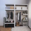 【空間特工】150x45x210cm 開放式衣架 開放式衣櫥 組合式吊衣架(組合式掛衣架、多功能衣櫃、落地衣櫃)