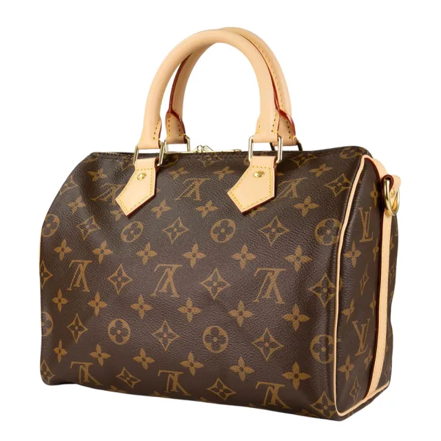 【Louis Vuitton 路易威登】Speedy Bandouliere 25手提斜背包(M46977)