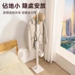 【慢慢家居】專人組裝-3in1-鐵製多功能兩用折疊曬衣架(吊衣架/掛衣架/室內衣架/摺疊晾衣架)