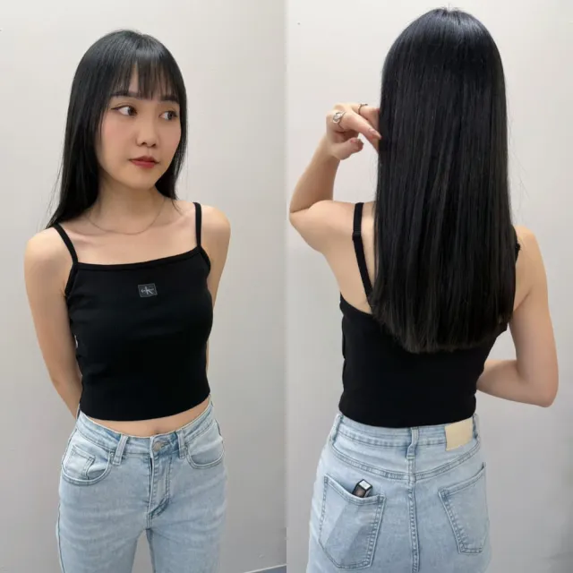 【Calvin Klein】CK 小可愛 細肩帶 女T Calvin Klein 運動穿搭 無袖 夏季穿搭(1352 BU5)